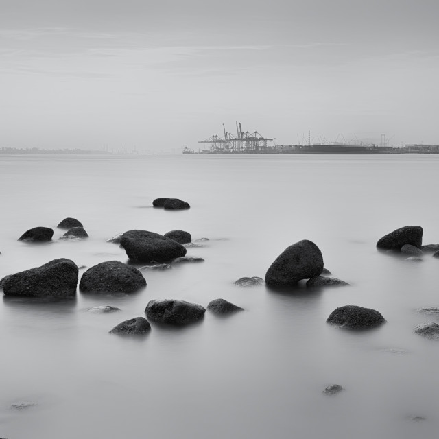 "Beautiful Boulders - Study 1" stock image