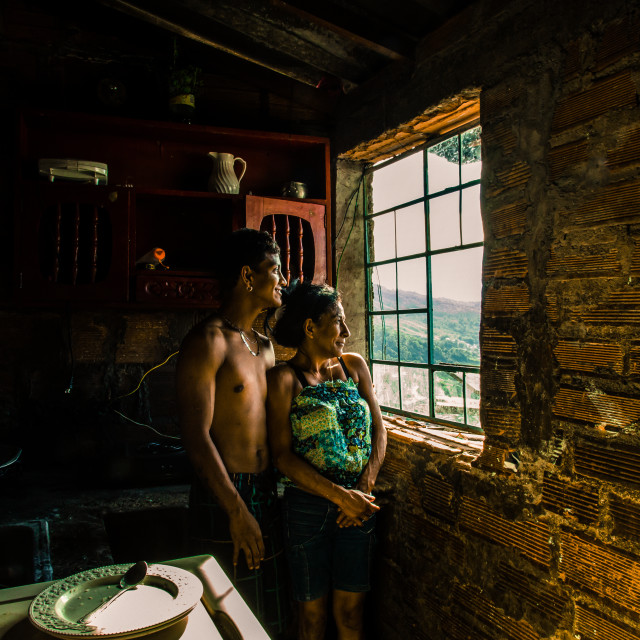 "Maryorie and Daniel" stock image