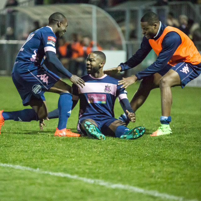 "DD Goal Celebration" stock image