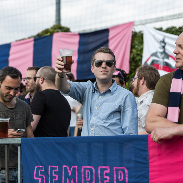 "Beer + DHFC" stock image