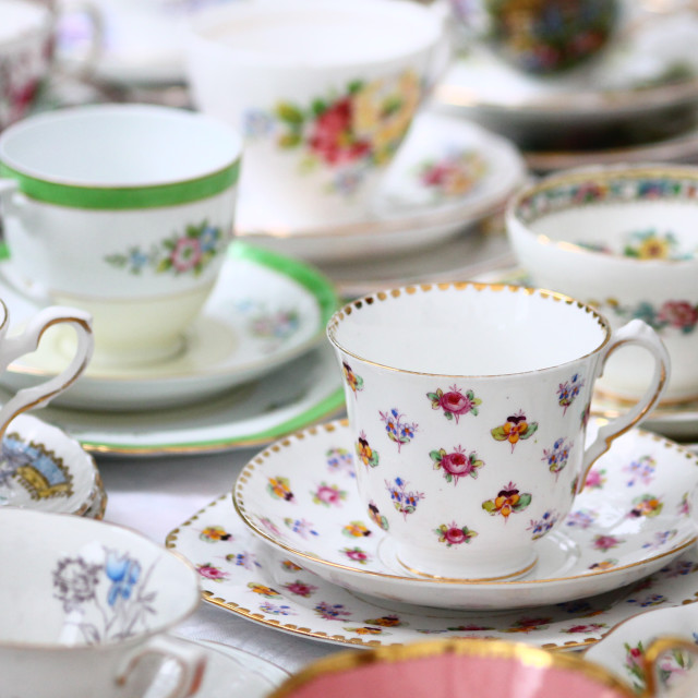 "Antique China" stock image