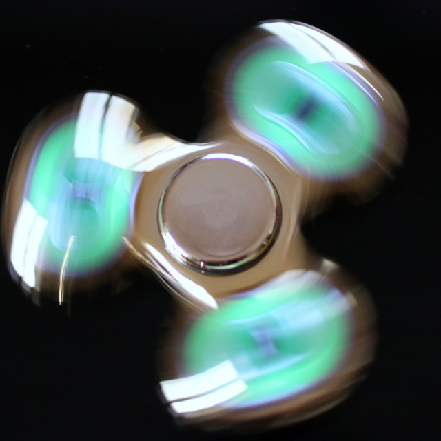 "Fidget Spinner" stock image