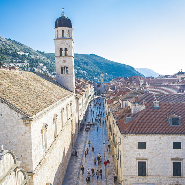 "Dubrovnik old town" stock image