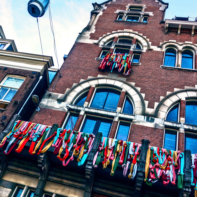 "Gebouw Leesmuseum, Amsterdam" stock image