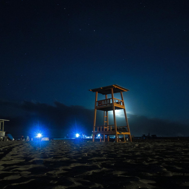 "Parangtritis beach" stock image