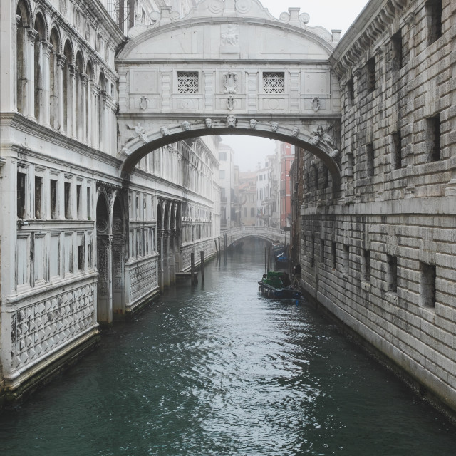 "Bridge of Sighs" stock image