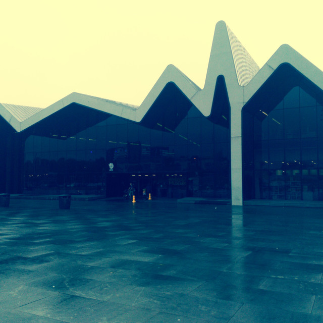 "Riverside Museum, Glasgow" stock image