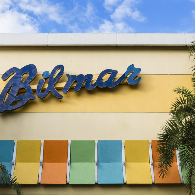 "Bilmar Beach Resort Hotel, Treasure Island, Florida, USA" stock image