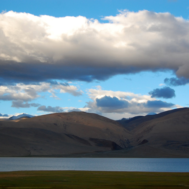 "Evening above Moriri" stock image