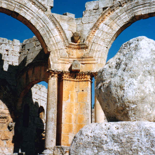 "A Stylite Home" stock image