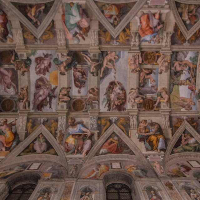 "Sistine Chapel." stock image