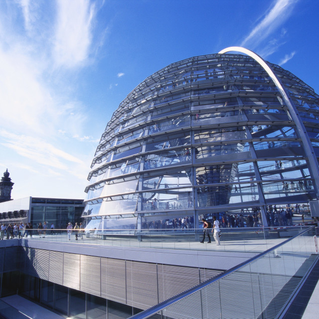 "Reichstag Buidling, Berlin, Germany" stock image