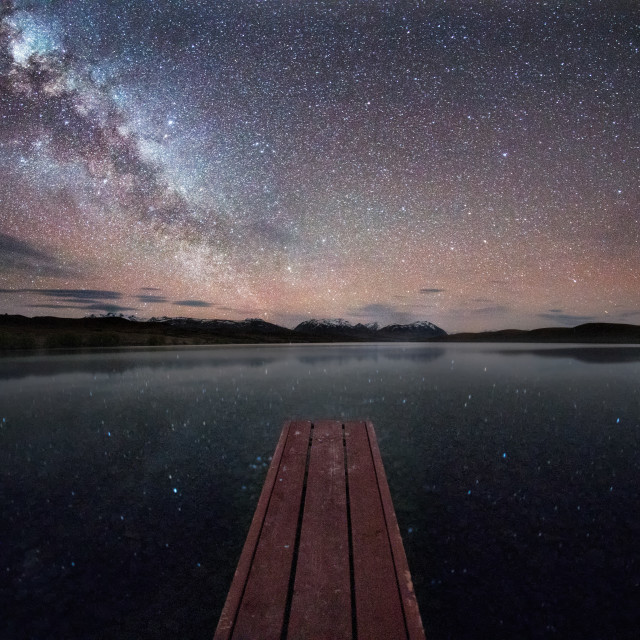 "By The Lake" stock image