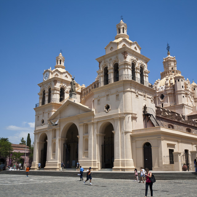 Iglesia Catedral at Plaza San Martin, Cordoba City, Cordoba Province ...