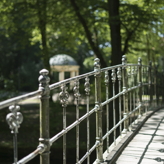 "Park Hofgarten in Bayreuth" stock image