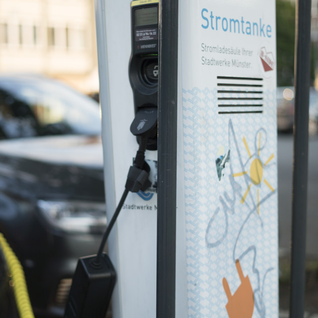 "Charging Station" stock image