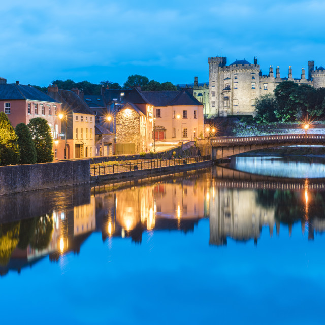 "Kilkenny, County Kilkenny, Leinster province, Republic of Ireland, Europe" stock image