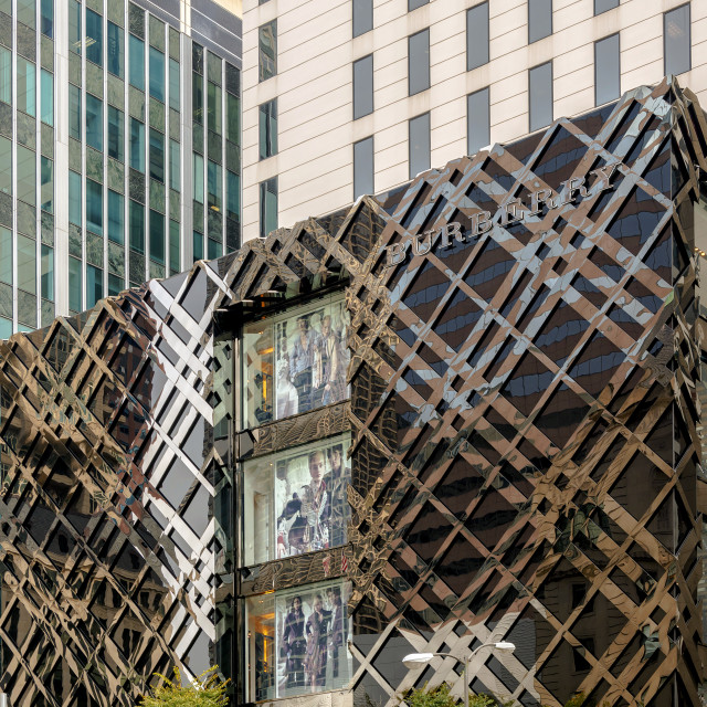 exterior of Burberry store in Chicago - License, download or print for  £ | Photos | Picfair