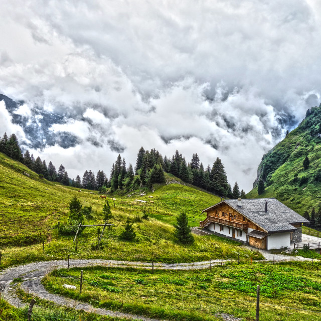 "In the middle of nowhere!" stock image