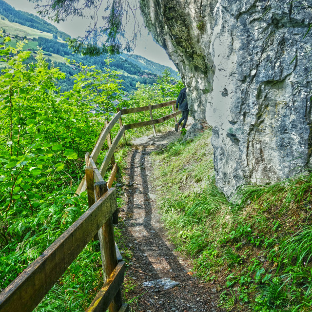 "Going round the bend!" stock image