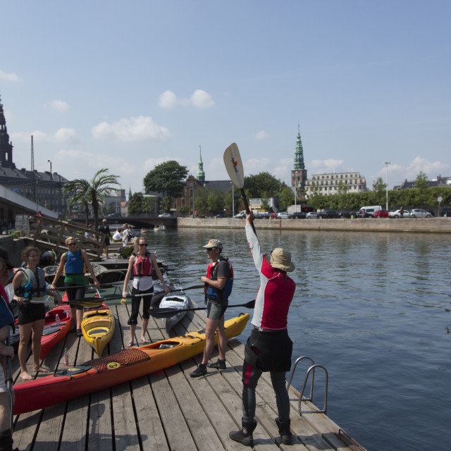 "Kayak Republic" stock image