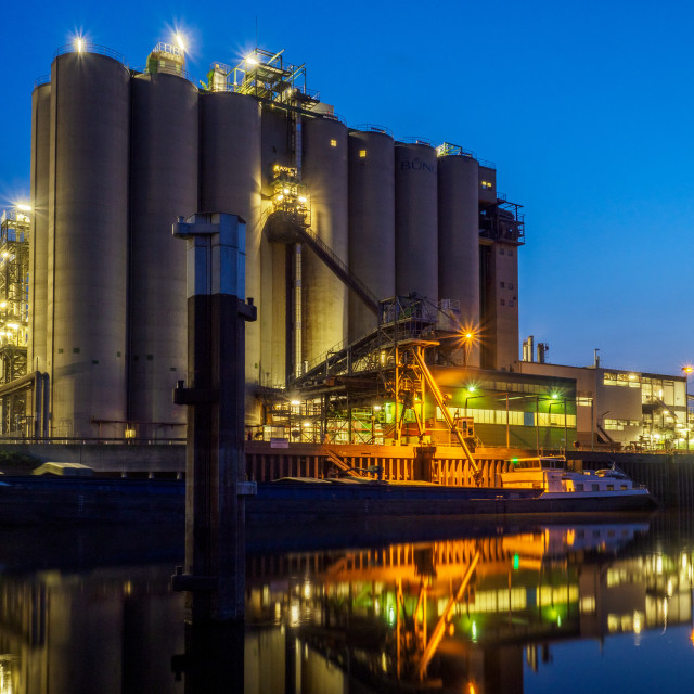 "Bonadieshafen" stock image