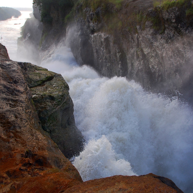 "The Power of the Nile" stock image