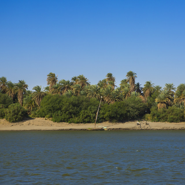 "Sudan, Nubia, Tumbus, river nile" stock image