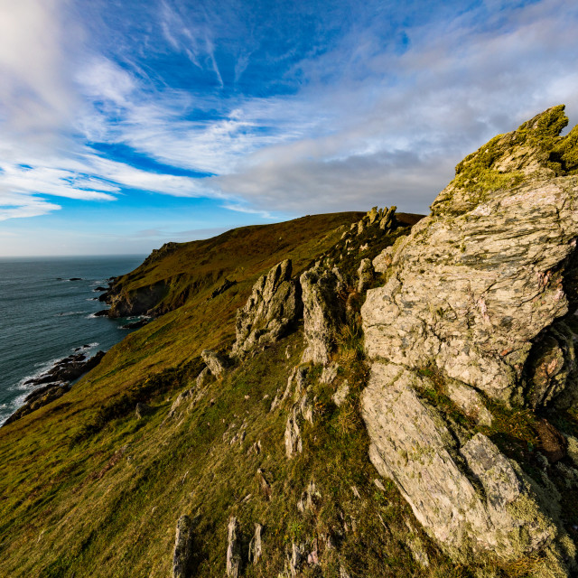 "The Warren / BlackHole Devon" stock image