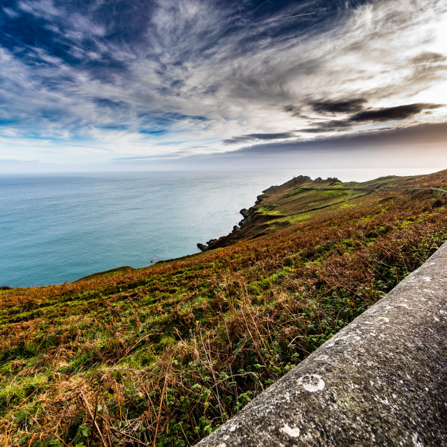 "Freshwater Bay Devon" stock image