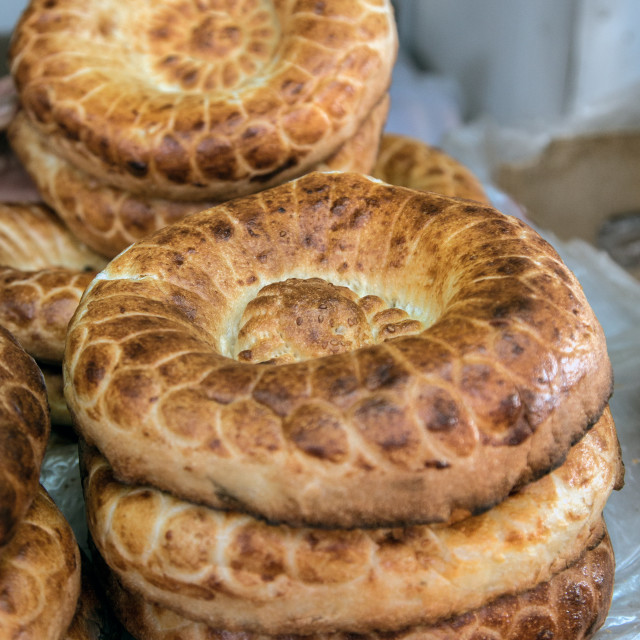 "Kyrgyz Bread" by Philip Mowbray - $12.65 "Kyrgyz Bread" stock image