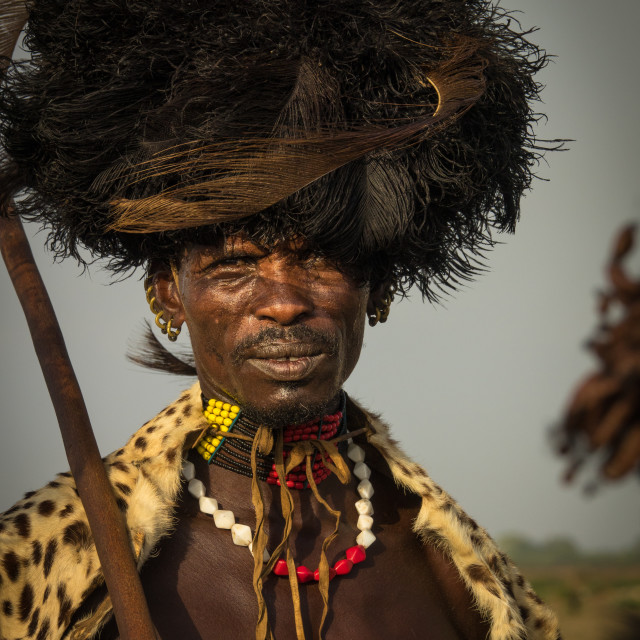 "Dassanech Dimi ceremony to celebrate circumcision of teenagers, Sies,Turkana..." stock image