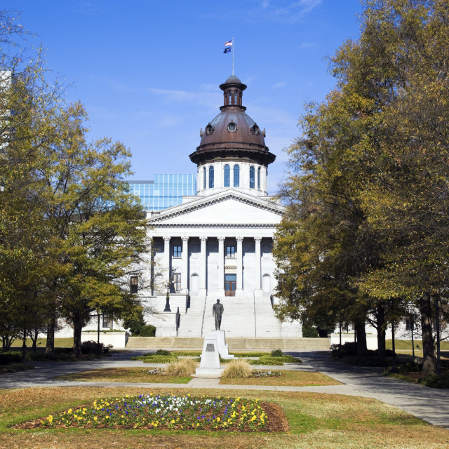 "South Carolina - State Capitol" stock image