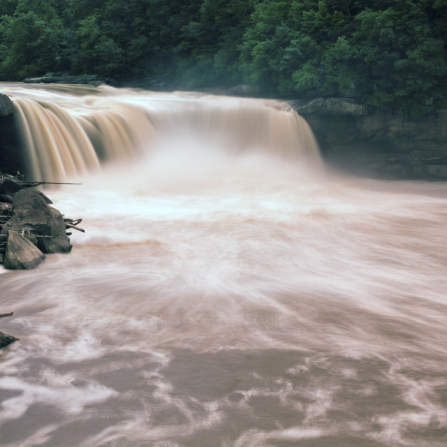 "Cumberland Falls in Kentucky" stock image