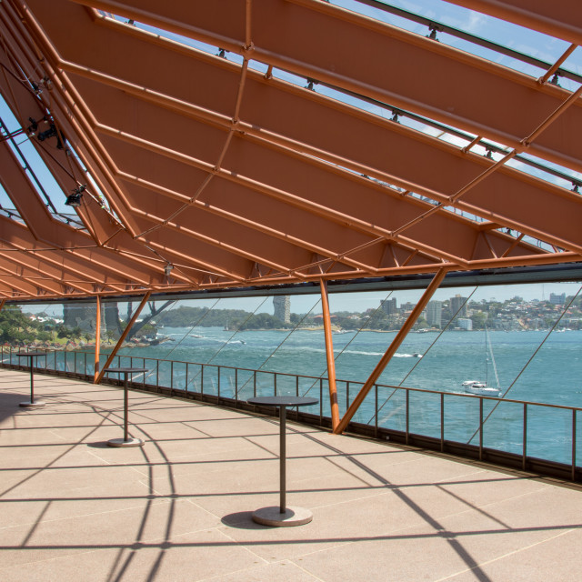 "Inside Sydney Opera House" stock image