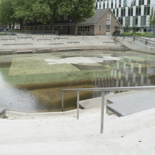 "flood protection in Rotterdam" stock image