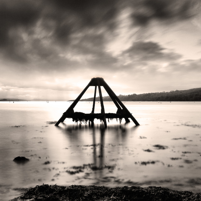 "Lamlash Harbour Arran" stock image