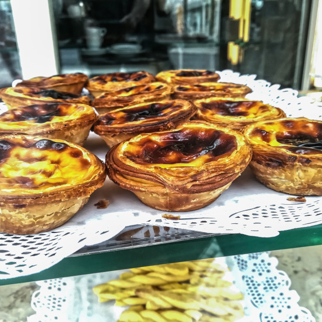 "Pastéis de Nata" stock image