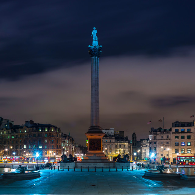 "Trafalgar Square" stock image