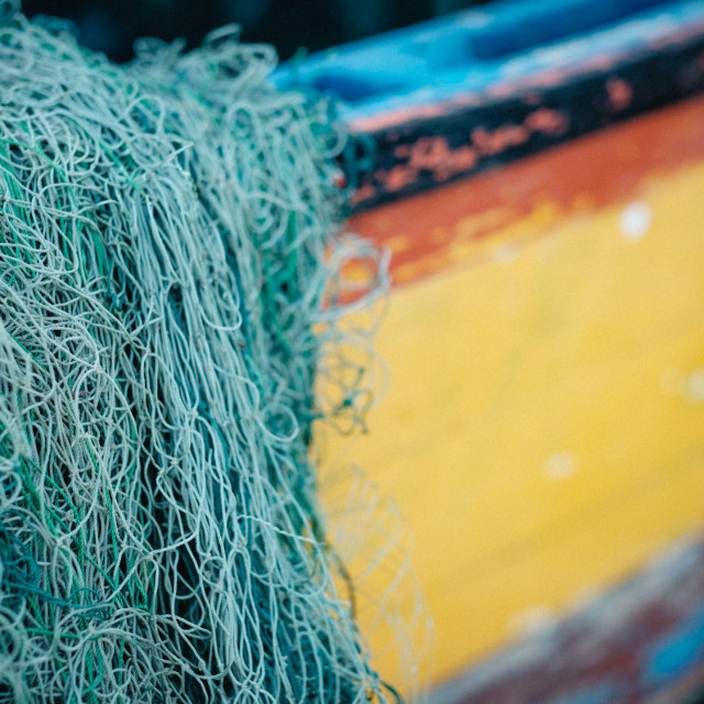 "Fishing Nets" stock image