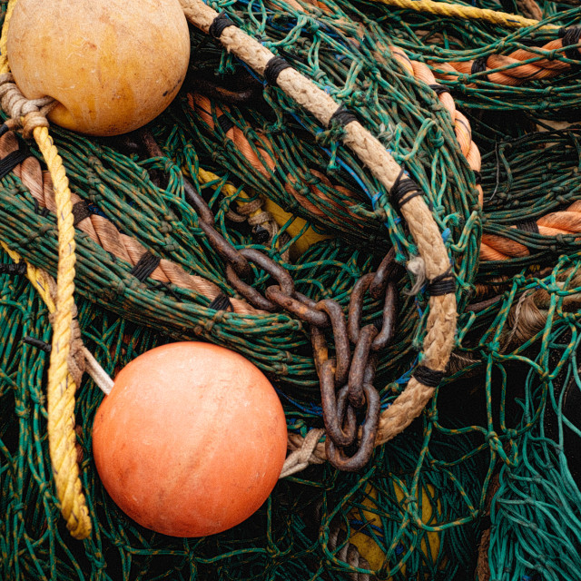 "Fishing Nets" stock image