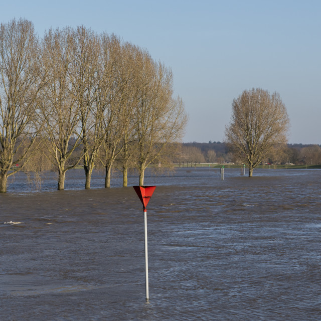 "IJssel Flood Plains Gelderland" stock image