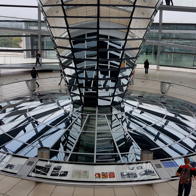 "The Reichstag Dome" by Barry Whyte - £15.00 "The Reichstag Dome" stock image