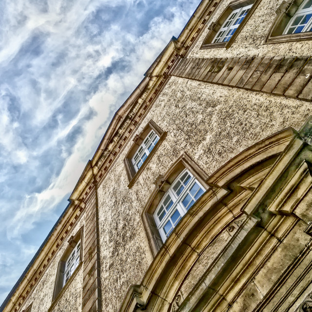 "Old building, Luxembourg City" stock image