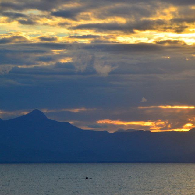 "Out on the Water" by Keith MacIntosh FRGS - $12.16 "Out on the Water" stock image