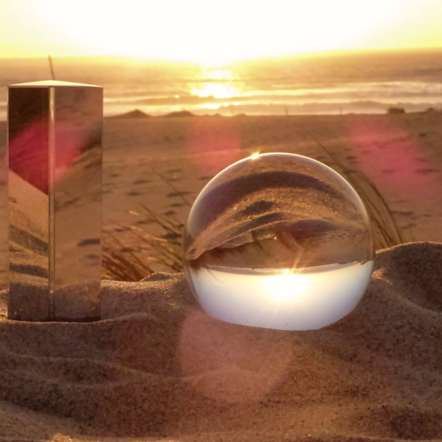 "10, number ten sunset on beach" by Pedro Venâncio - $12.06 "10, number ten sunset on beach" stock image