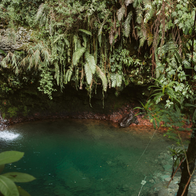 "Curug Pelangi" stock image