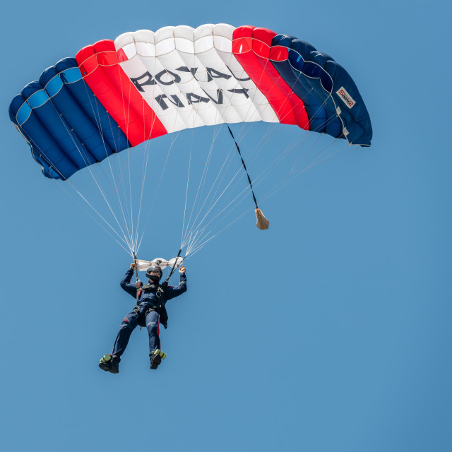 "Coming in to Land" stock image