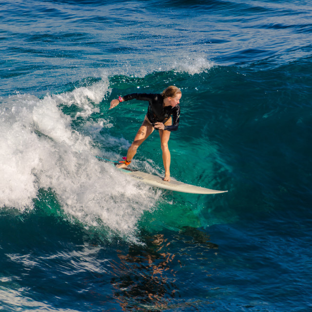 "Gozo Surfing [2]" stock image