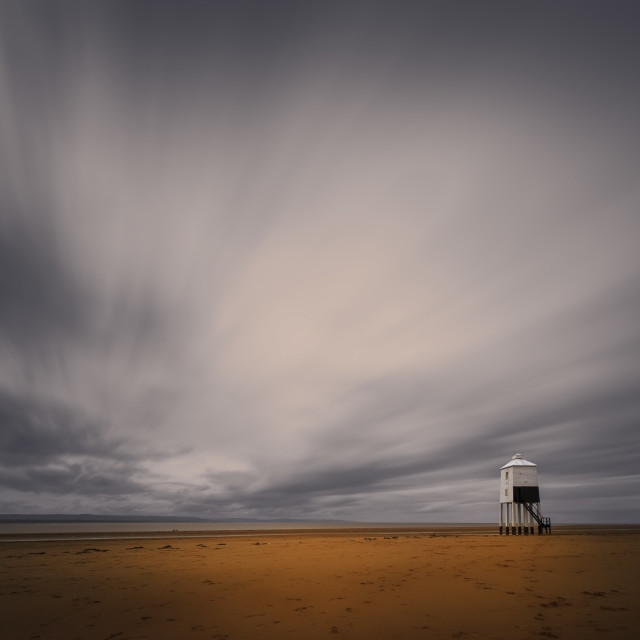 "Lighthouse on legs" stock image